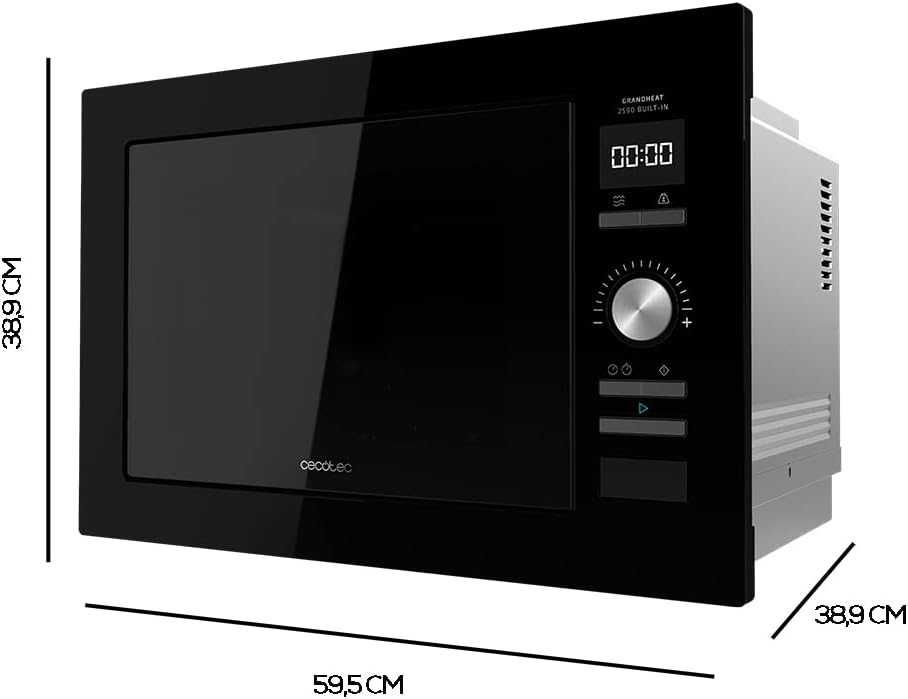 Микровълнова печка за вграждане Cecotec GrandHeat 2500 25L 900W