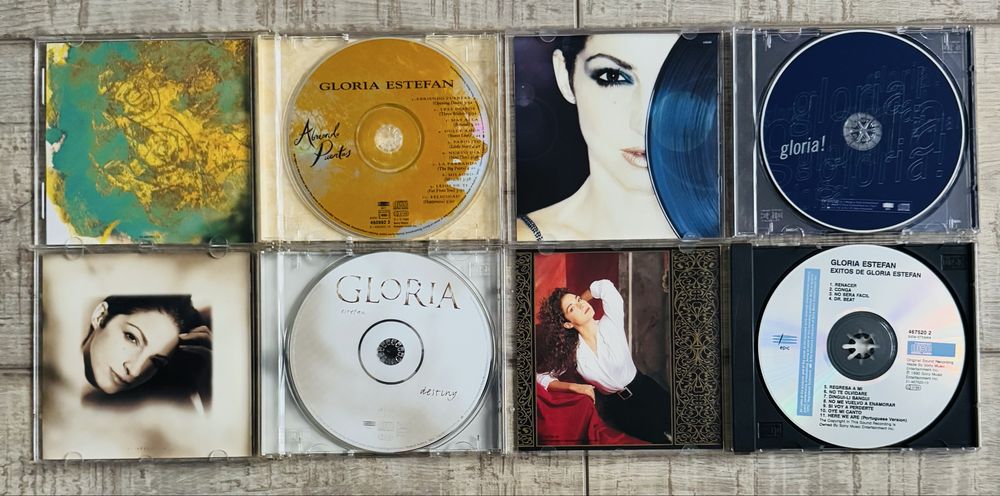 Cd-uri originale - Gloria Estefan (8 albume + 2 compilatii)
