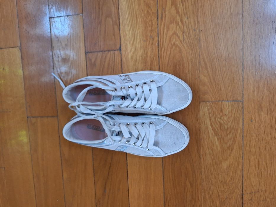 Tenisi Napapijri/Converse  36/37 alb