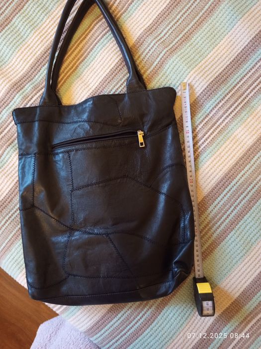 Дамска чанта естествена кожа