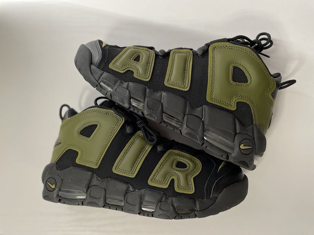 Nike Air Uptempo Black/ Green, 43