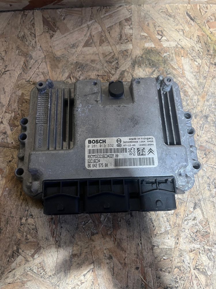 Calculator Motor/Ecu Prugeot Citroen 1.6HDI 0281013332