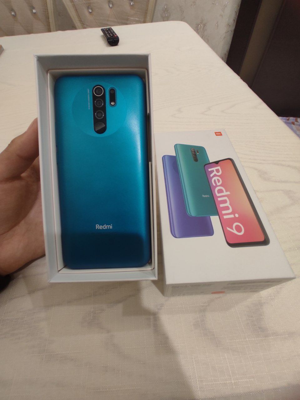 Redmi 9 yashil rang