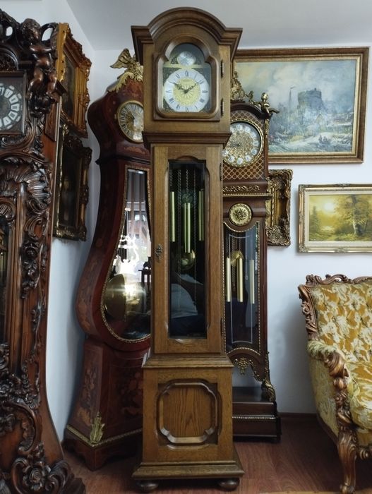 Ceas pendula de podea Kienzle 1981 cu pendul Westminster