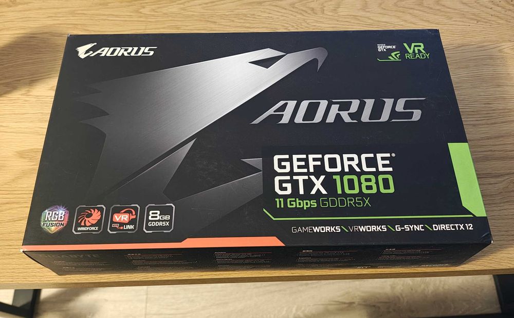 AORUS GeForce GTX 1080 8GB GDDR5X 11Gbps