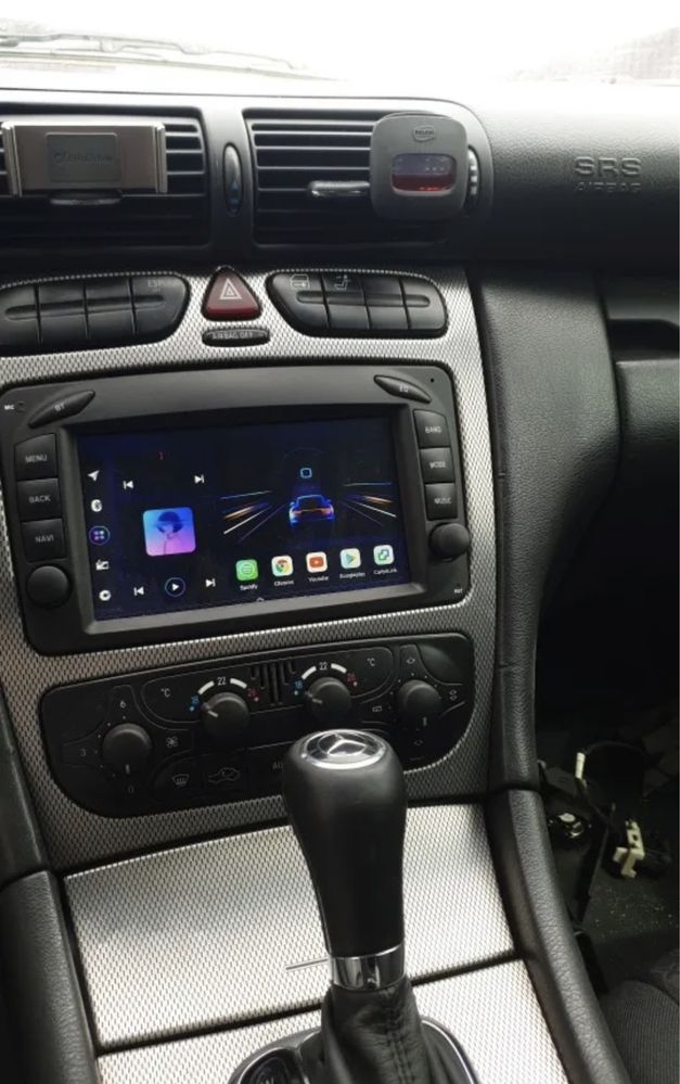 Navigatie Android Mercedes w203 w209 - WIFI, Bluetooth CARPLAY 1-8GB