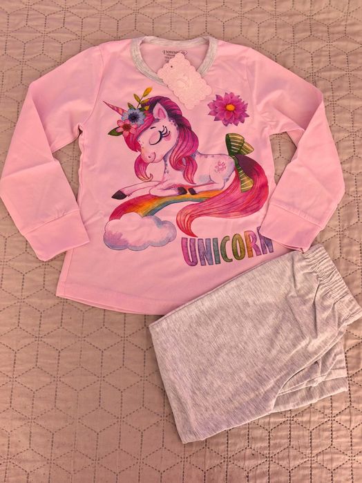 Нови български пижами момиче 98 и 104