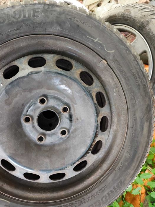 Cauciucuri de iarna cu jante de tabla