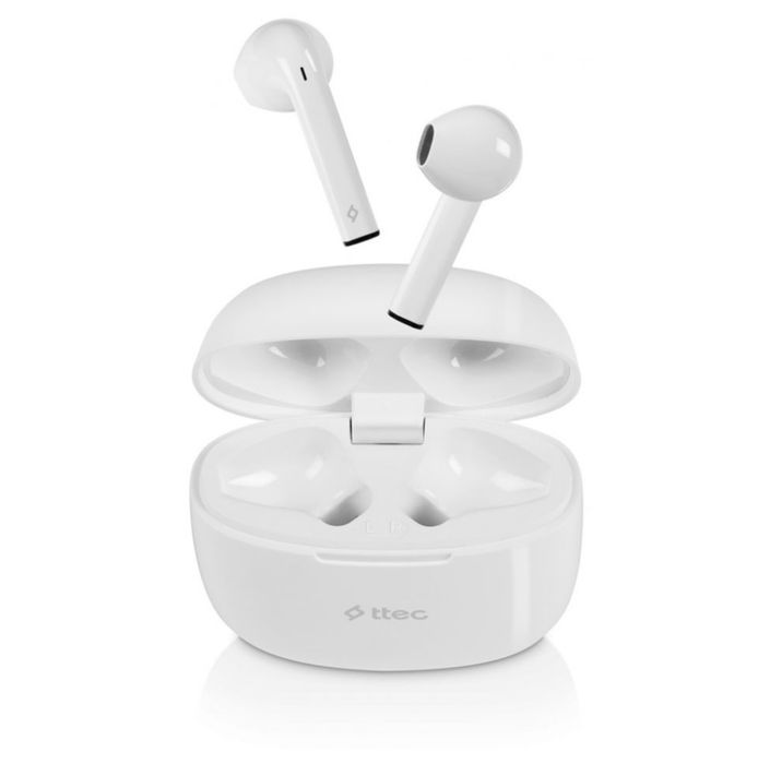 Безжични слушалки ttec - TWS Mode, бели