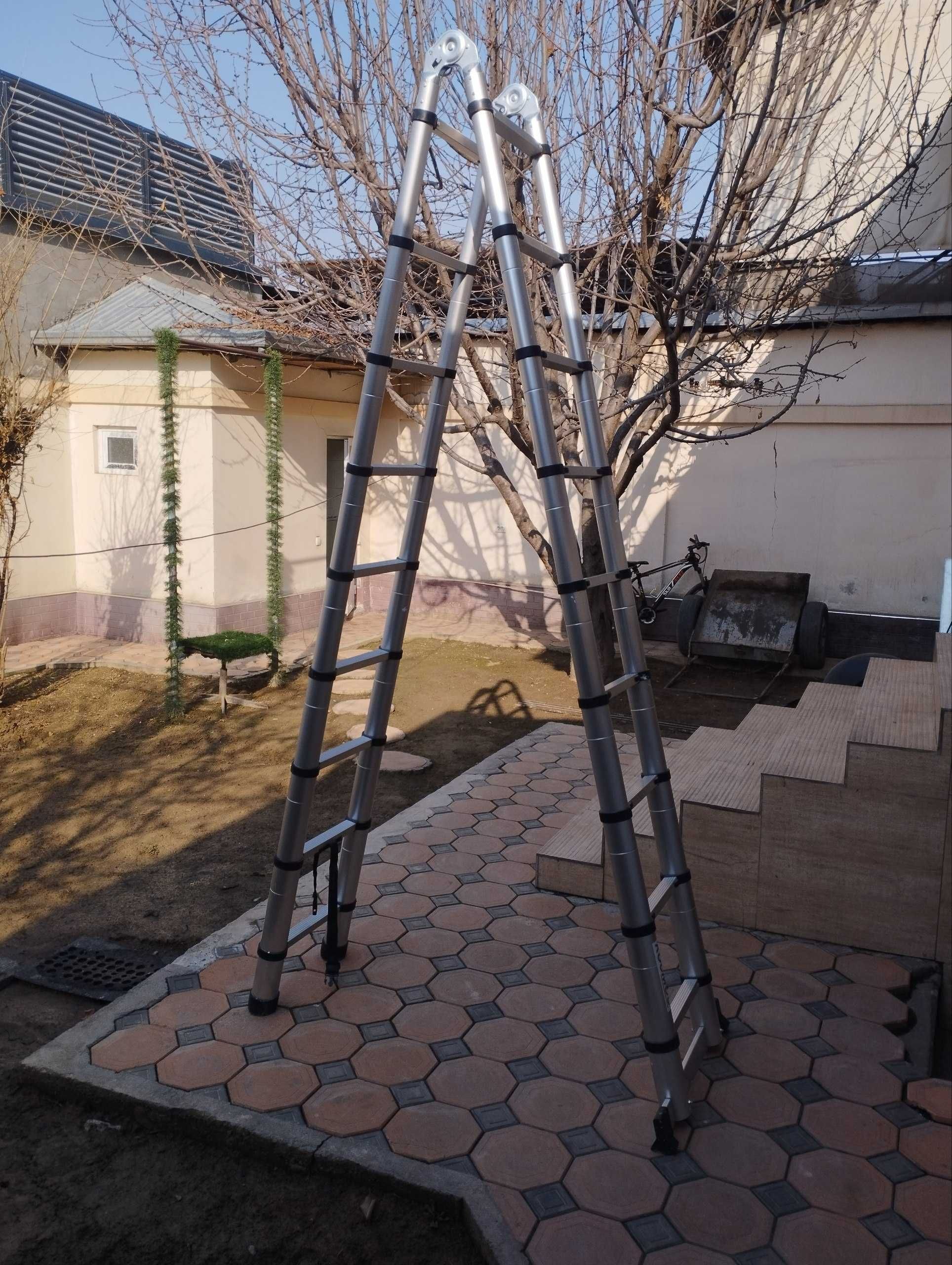 стремянка телескоп сдам в аренду 2,6м