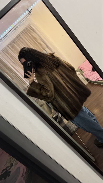 geaca neturala noua nepurtata