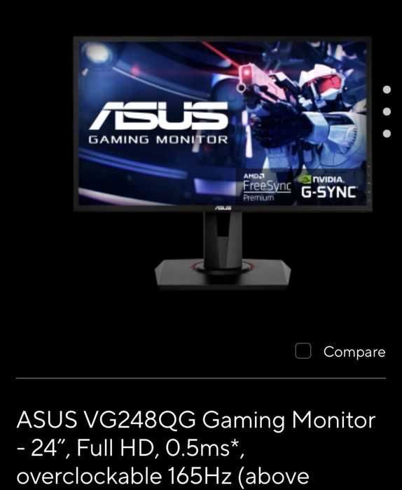 Продавам Asus VG24QG