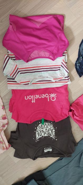 Огромен лот дрехи Zara, Benetton, HM, Adidas, Reserved 128 см, 7-8 г.