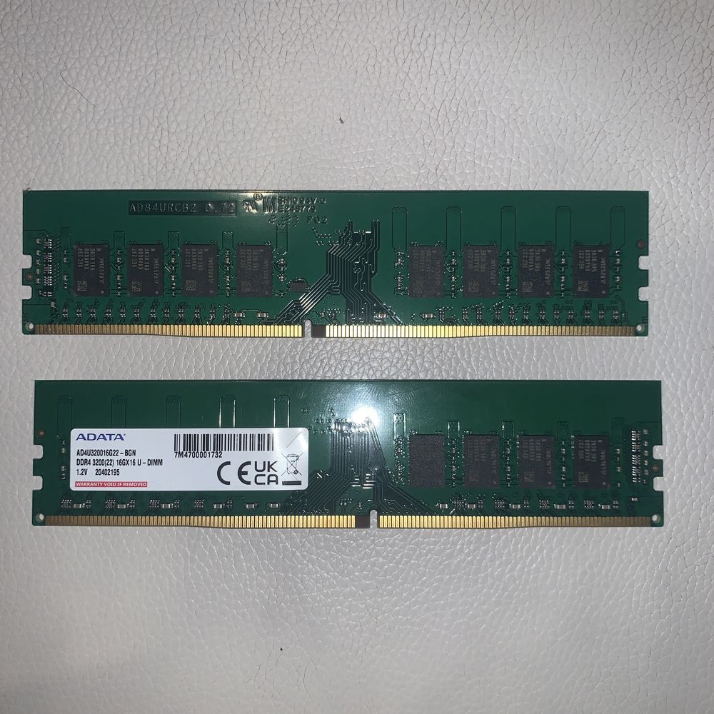 32 GB RAM памет ADATA DDR4 3200 MHz