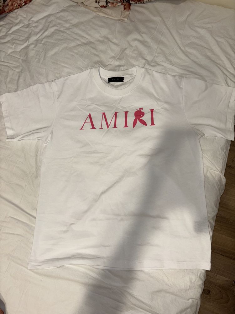 Tricou amiri alb