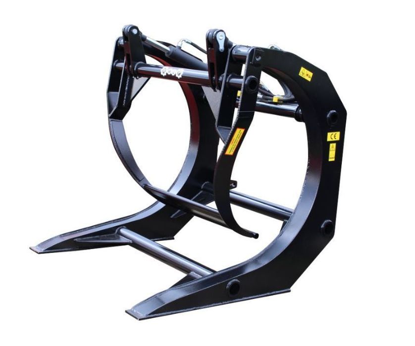 Graifer lemn forestier pentru buldoexcavatoare, tractoare sau încărcătoare frontale