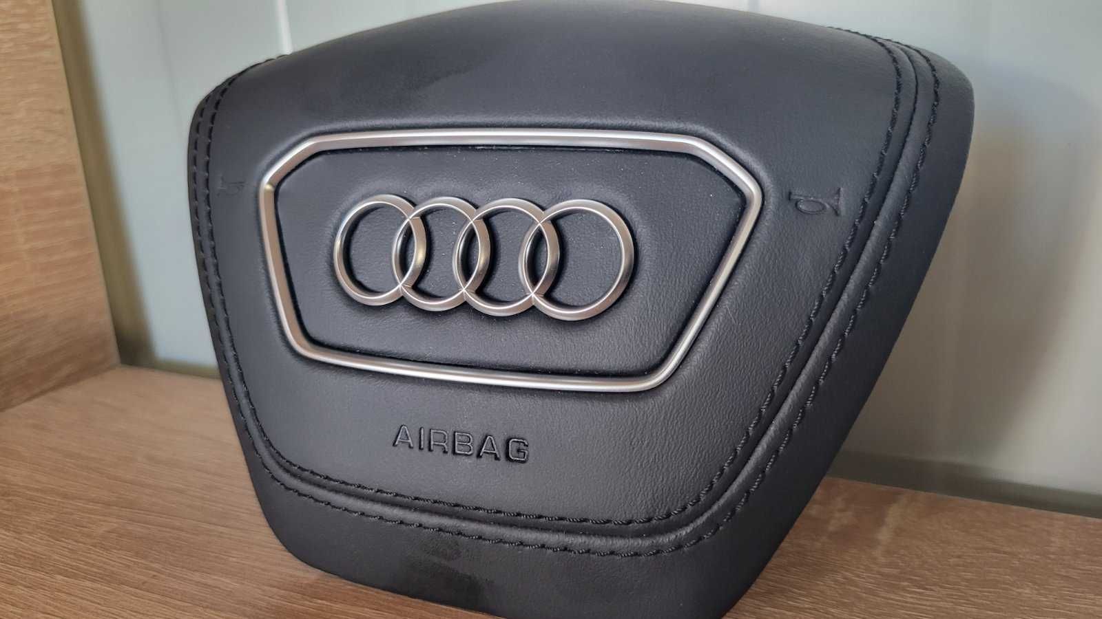 Кожен аербег аирбаг airbag на волана за Ауди Audi A6 A7 A8