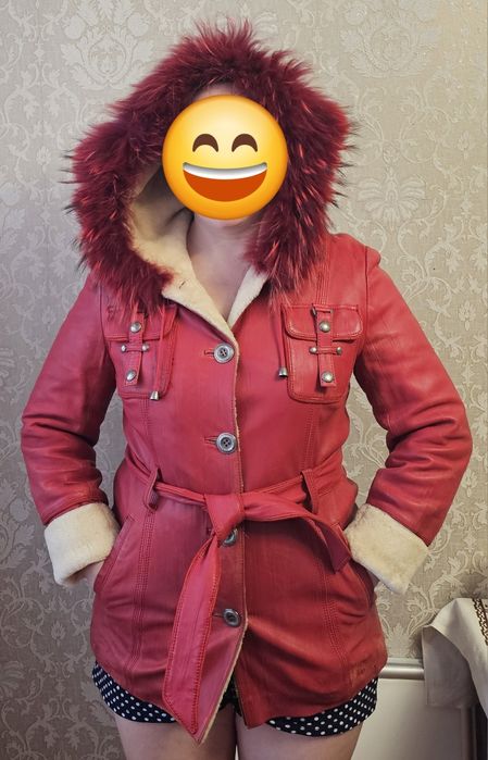 Дублёнка женская натуральная Италия