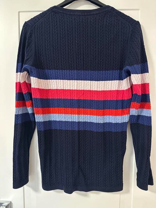 Дамски шарен пуловер,Tommy Hilfiger.