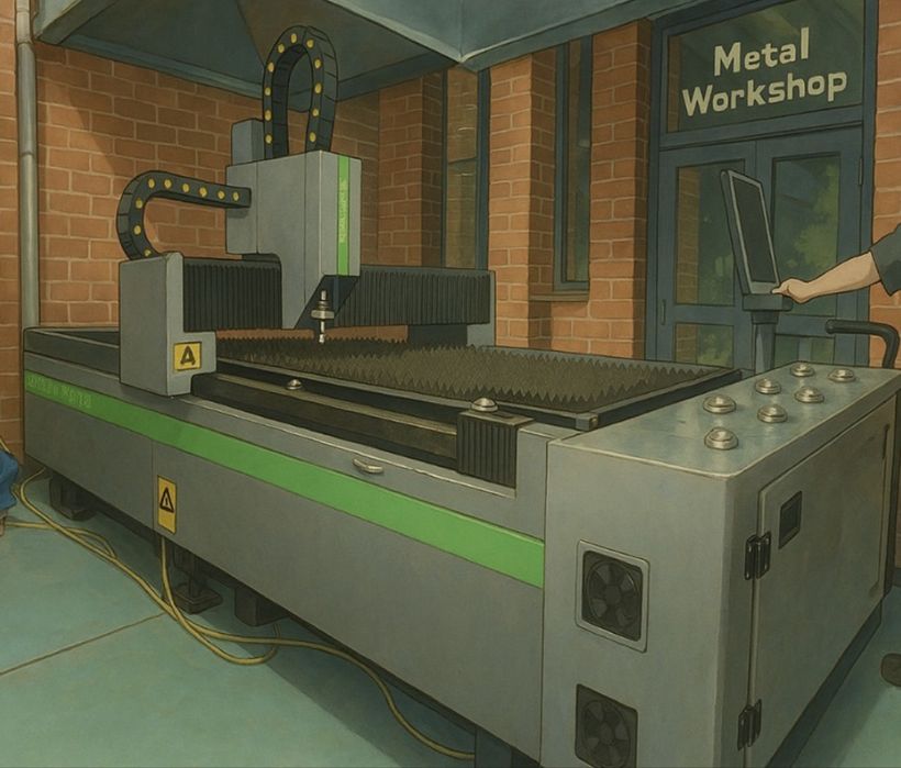 Лазерная резка по металлу