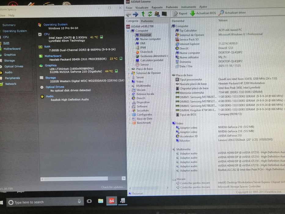 Kit HP Workstation Z-200