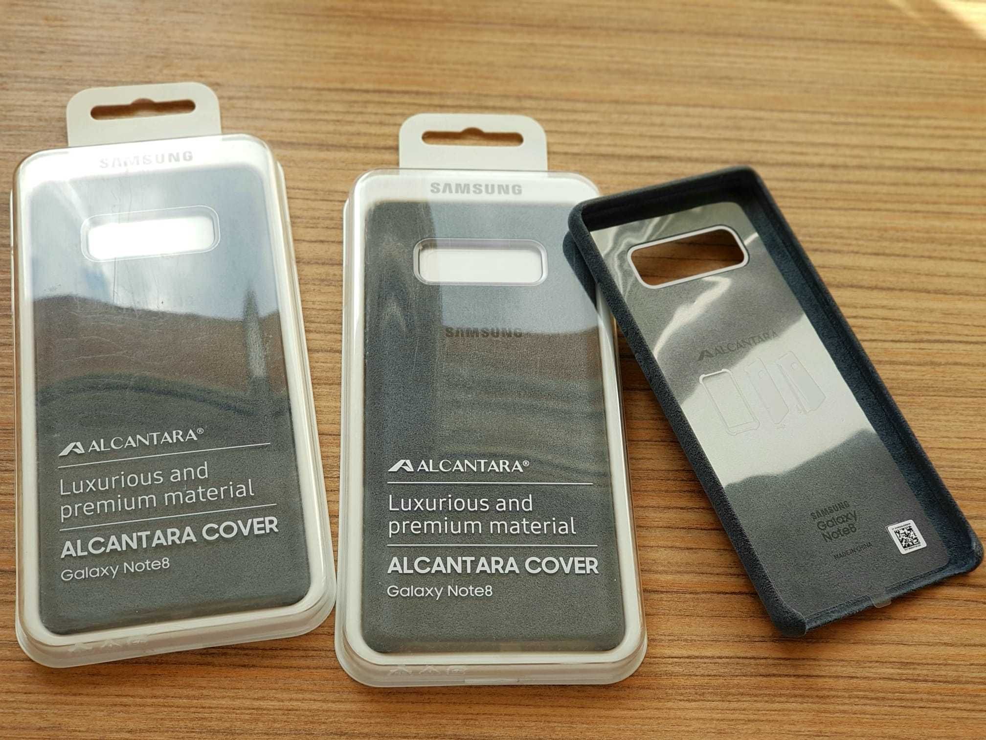 Husa Alcantara ORIGINALA Samsung Galaxy Note 8 si S8+ PLUS Noua
