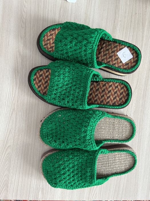 Продам тапочки вязаные