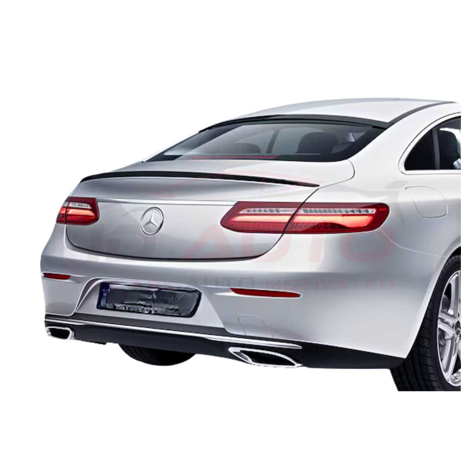 Тунинг лип спойлер за багажник Mercedes E-Class Coupe C238, черен