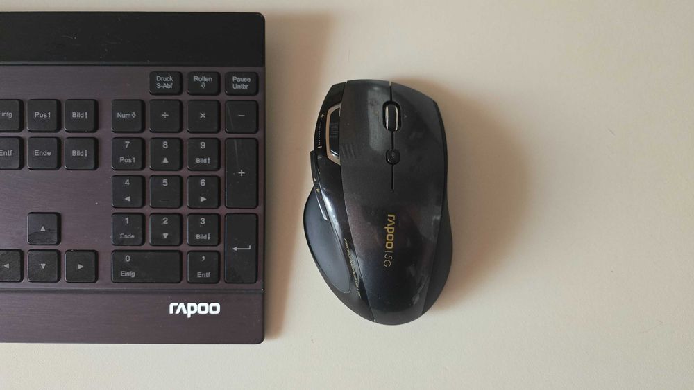 Set tastatura si mouse wireless Rapoo 8900P