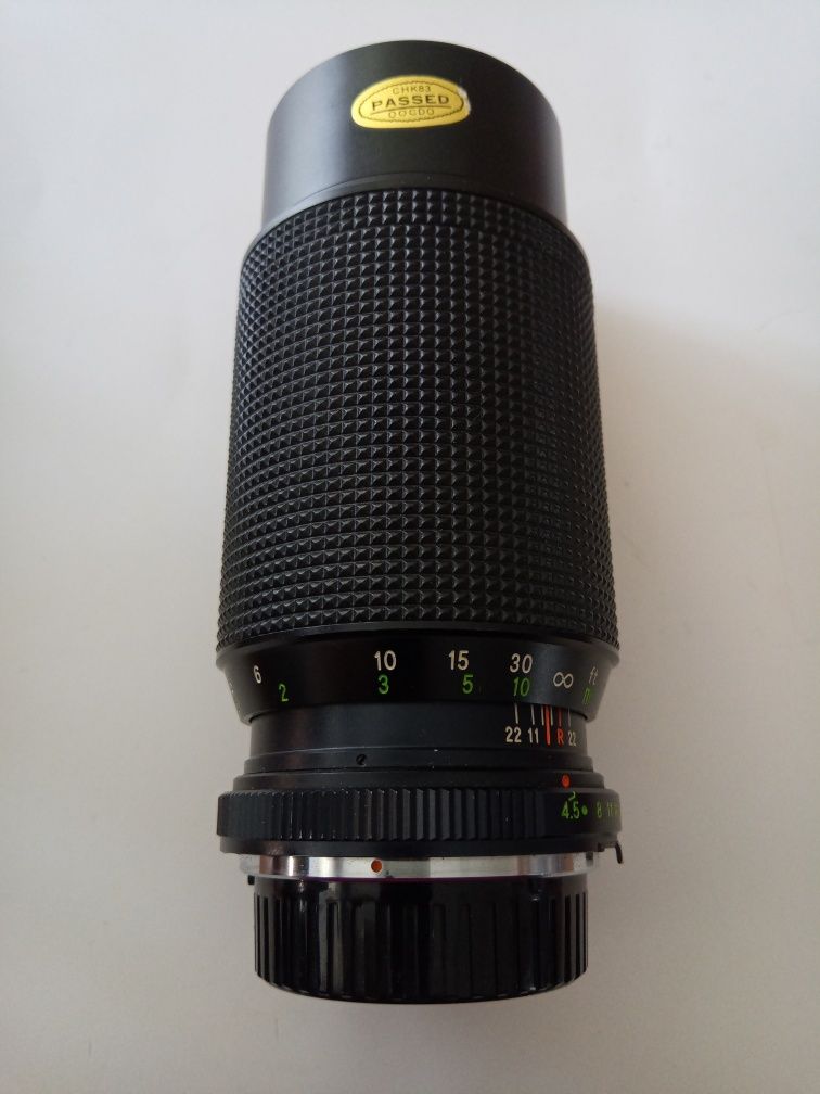 Обектив с ръчно фокосиране SUPER ORION MC MACRO ZOOM F4.5 80-205MM
