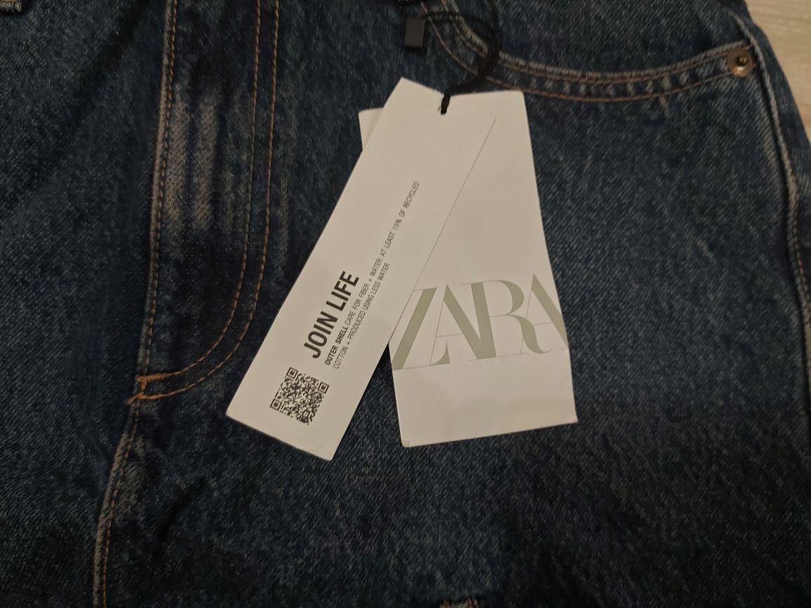 Къса дънкова пола Zara размер Xs