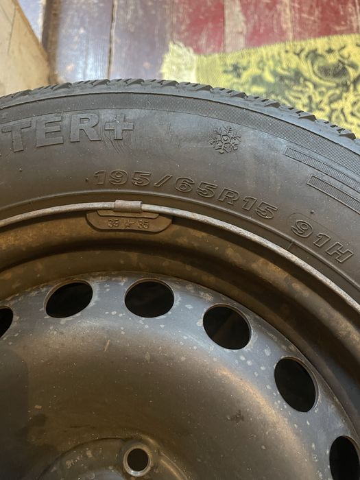 Vand 3 jante+anvelope de iarna si 1 fara anvelopa