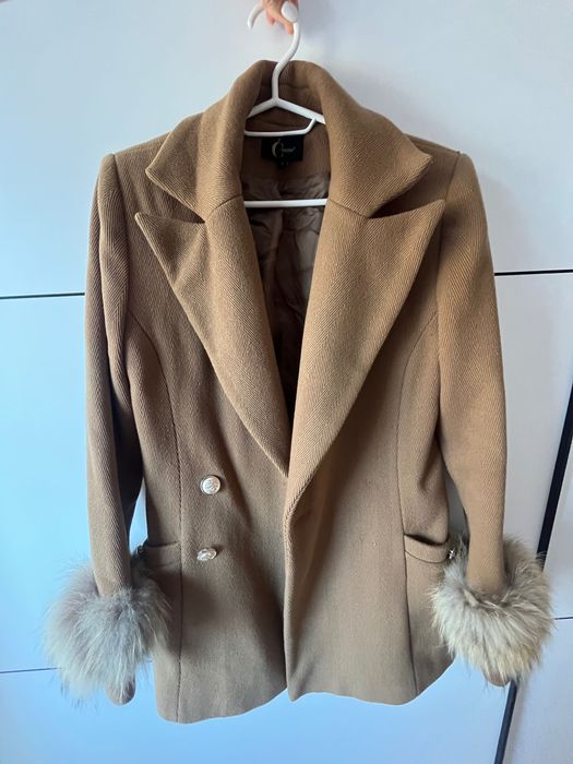 Палто от вълна на Christine fashion