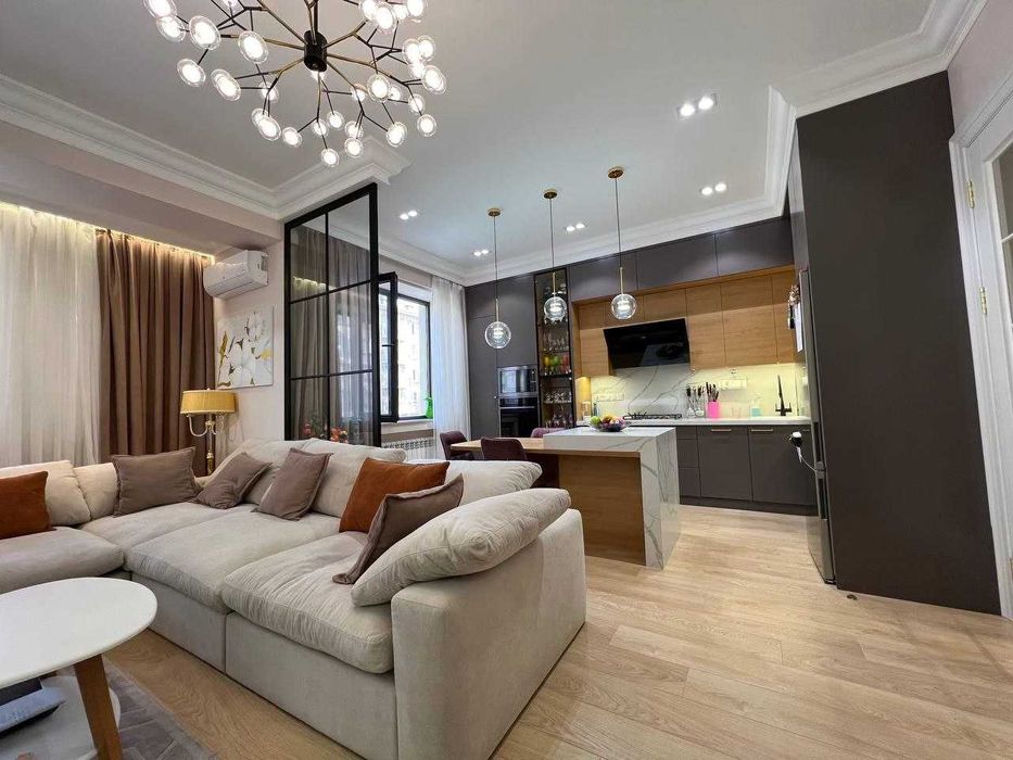 (Ц-2) АЛАЙСКИЙ 3-комнат 110 кв.м ЭЛИТНЫЙ ГАБУС! Всё включено ЗВОНИТЕ!