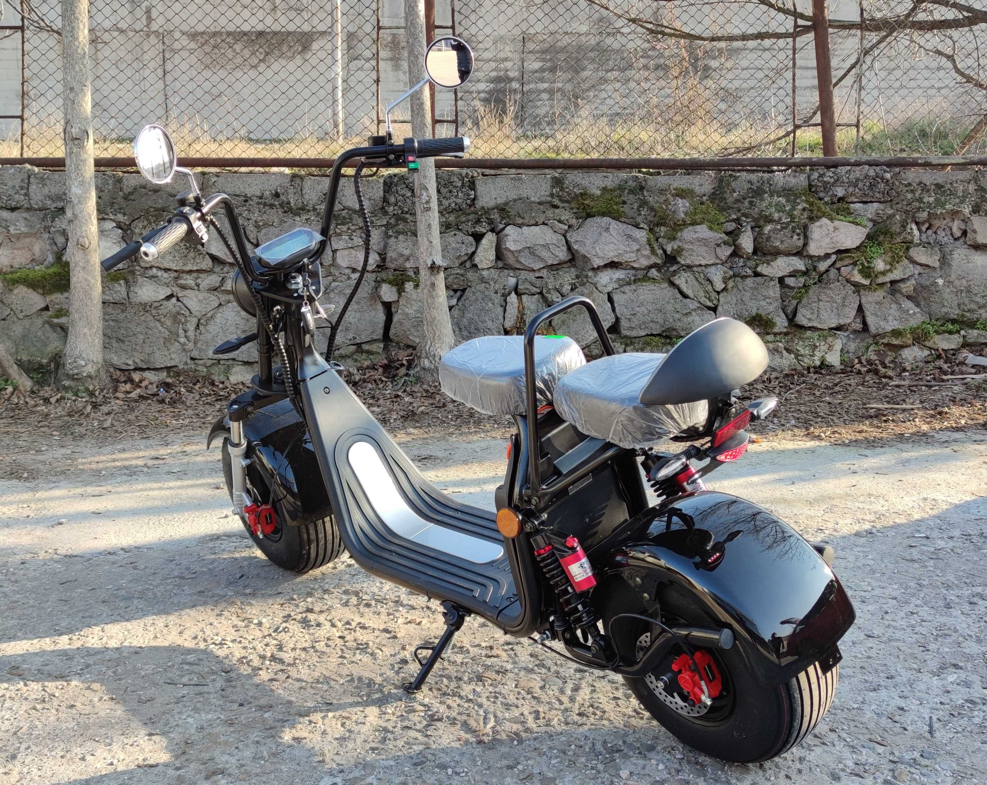 Електрически скутер EcoWay Чопър Big City Harley HR2-2 2000W EEC