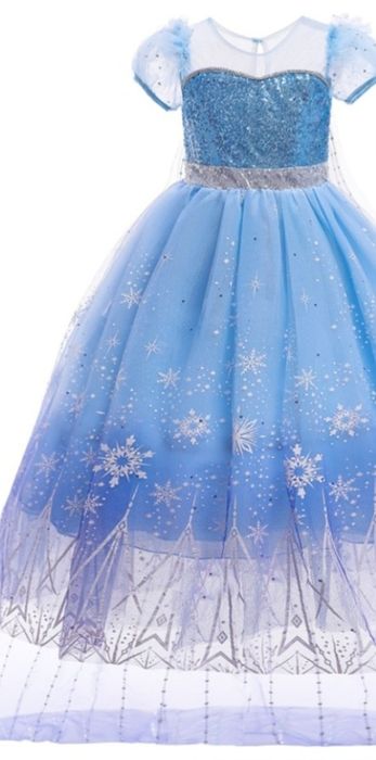 Продам платье Эльзы рост 134-140см