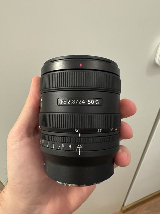 Sony 24-50 f2.8 aproape nou - garantie august 2028