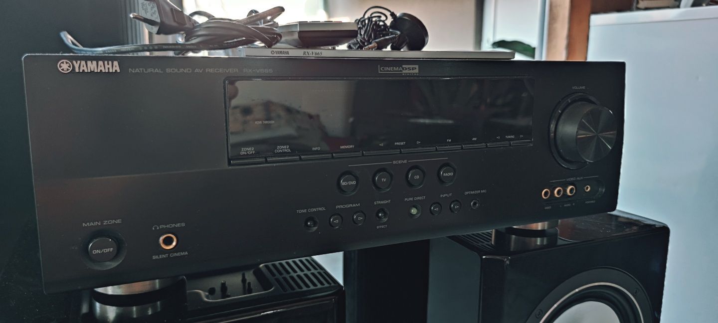 Ресивър Yamaha RX-V665 7.2 HDMI Dolbytrue DSP USB iPod