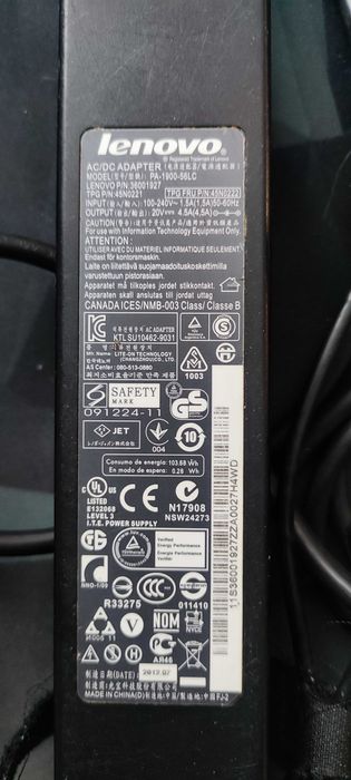 Блок питания для ноутбука Lenovo