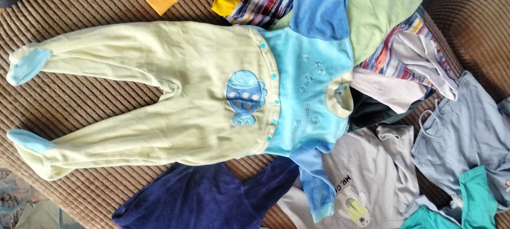 Лот есен зима дрешки за момче 80-86 размер