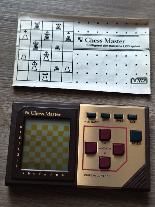 Șah Portabil Vintage VTech Chess Master