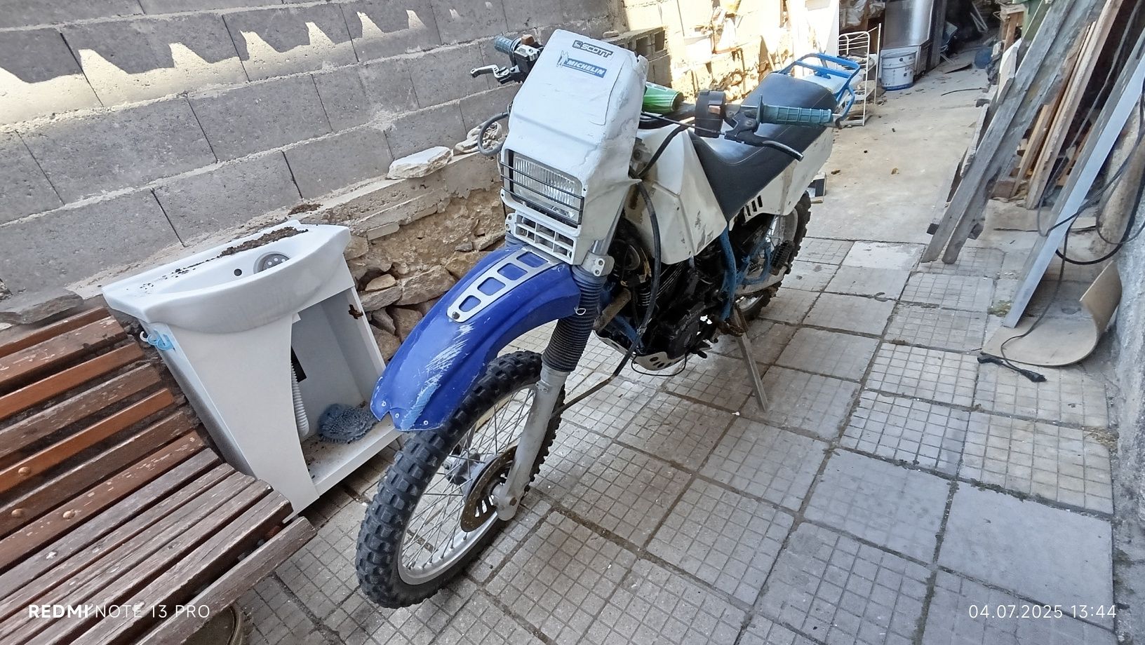 Cagiva T4 500E + двигател за cagiva T4 350R