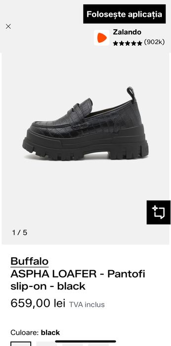 Buffalo ASPHA LOAFER / marime 38