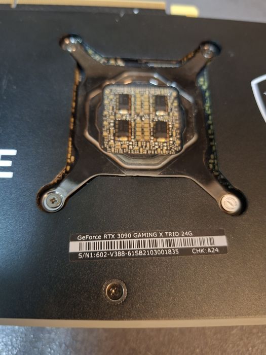 RTX 3090 24GB Gaming Trio X MSI