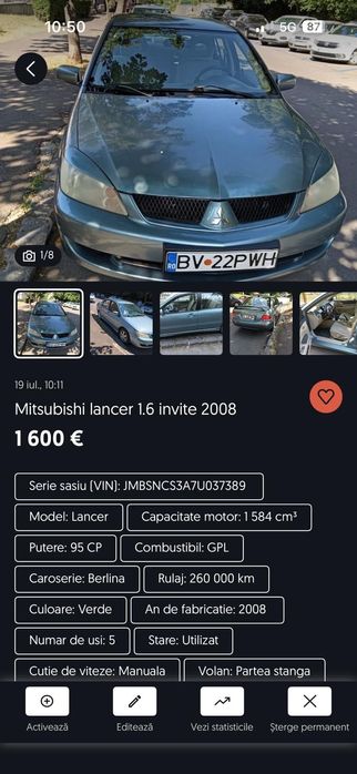 Mitsubishi lancer