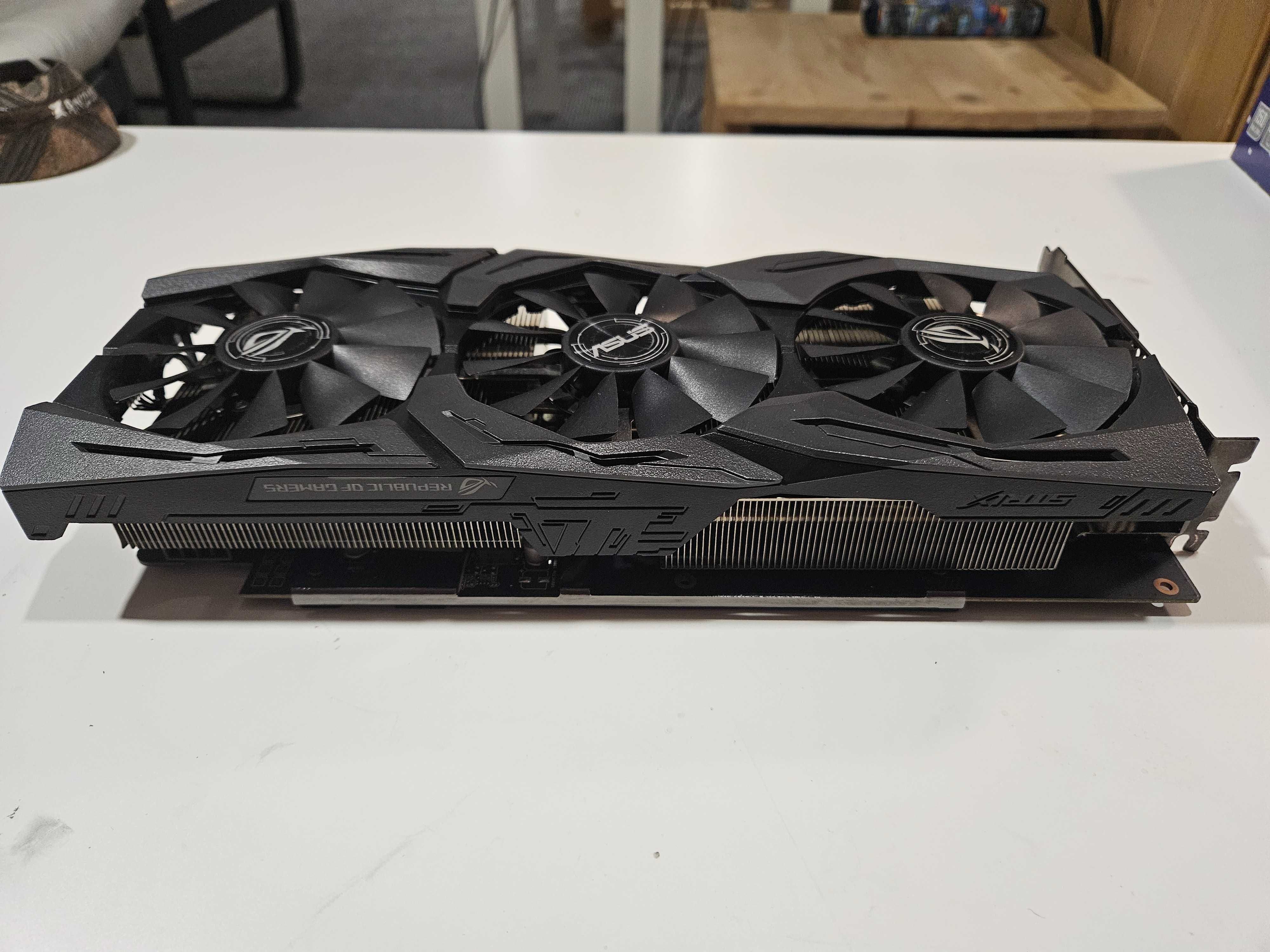 Placa video Asus Rog Strix Radeon RX580 Oc 8gb