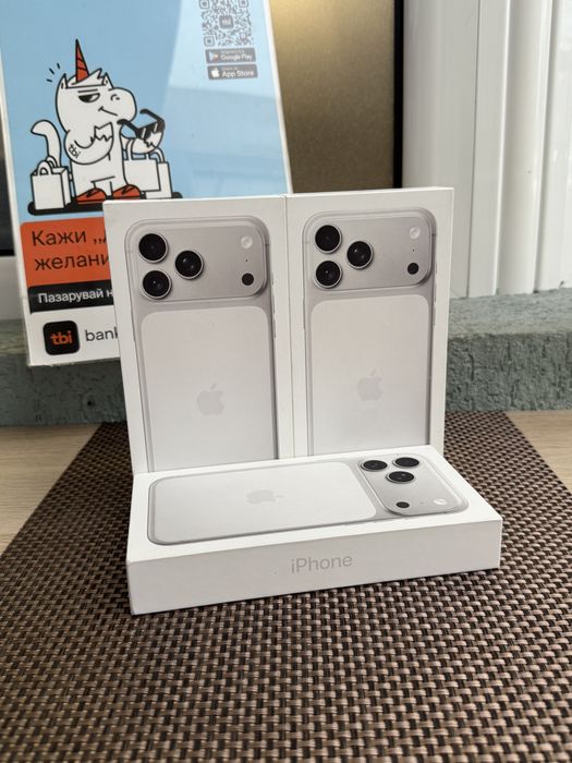 НОВ!USA 256Gb *ЛИЗИНГ* iPhone 17 Pro Max Silver ГАРАНЦИЯ