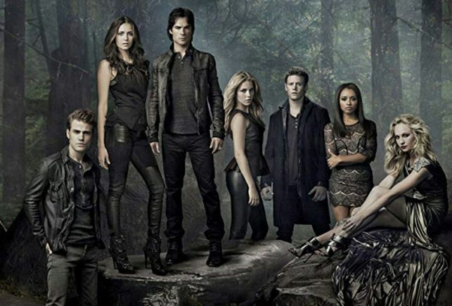 Film Serial The Vampire Diaries DVD Box Set Seasons 1-8 Original