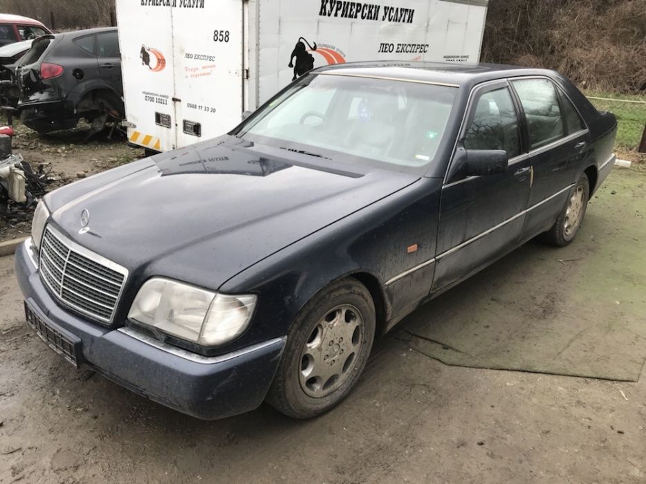 НА ЧАСТИ! Mercedes-Benz S 500, W140, 326 кс LONG, 1994