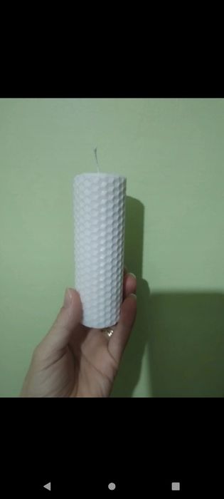 Lumânări din foi de faguri